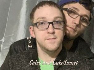 Caleb_and_LukeSunset