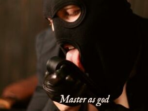 Master_as_god